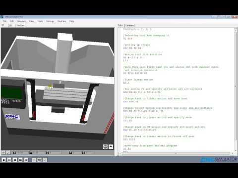 CNC Machines with G- Code Beginners Milling Part 2 of 2