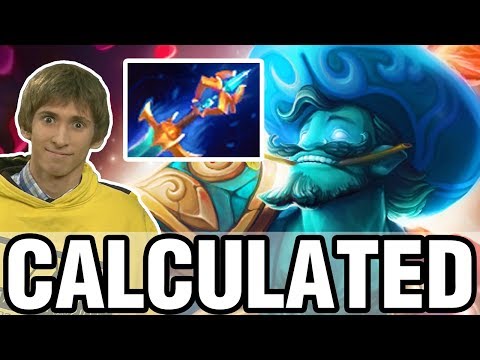 CALCULATED! - Dendi Plays Storm Spirit - Dota 2
