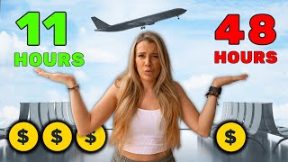 Only Taking the CHEAPEST Flights Until We Get to Bangkok Thailand