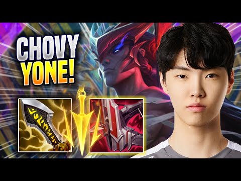 CHOVY IS A BEAST WITH YONE! - GEN Chovy Plays Yone MID vs Katarina! | Season 2023