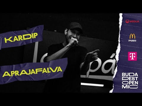Budapest Open Mic HipHop Talents vol.2 válogató – Lámpás // KardiP: Aprajafalva