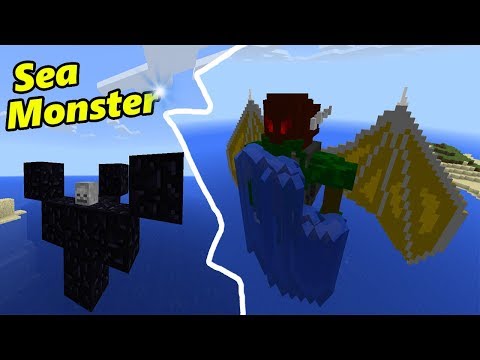 MrPogz Zamora - How to Spawn a SEA MONSTER | Minecraft