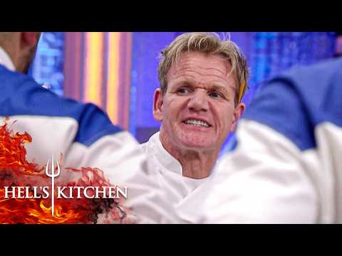 Ramsay Loses It as One Team Fails to Even Finish Appetizers | Hell's Kitchen Full Service