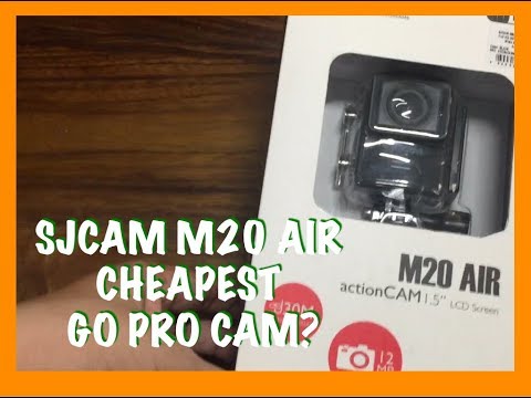 SJCAM M20 Air | Unboxing + Sample videos
