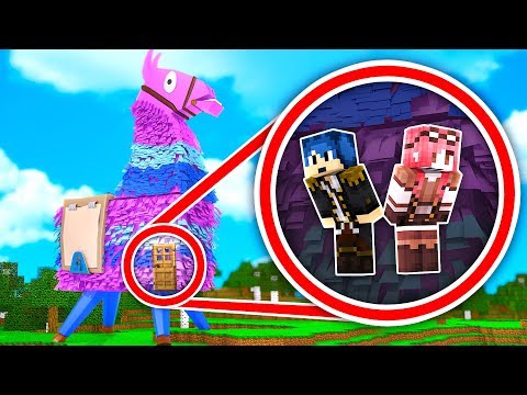 Minecraft ITA - VIVIAMO DENTRO IL LAMA GIGANTE DI FORTNITE!!