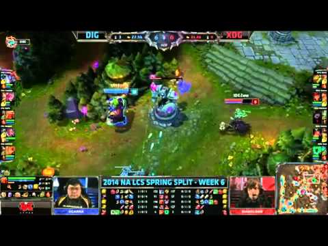 Team Dignitas vs XDG | DIG vs XDG | Season 4 NA LCS Spring Split W6D2 [HQ]