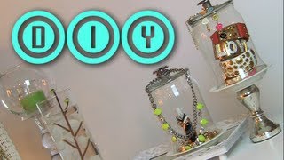 DIY Cloche Jewelry Holder | Rings & Bracelets