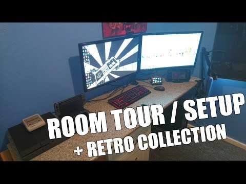 Room Tour / Setup and Retro Collection!