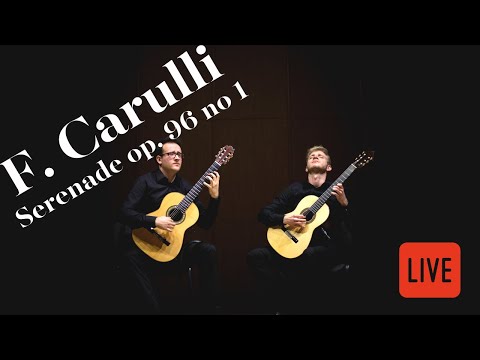 Adam Woch & Robert Guzik plays LIVE | F. Carulli | Serenade op  96 no 1