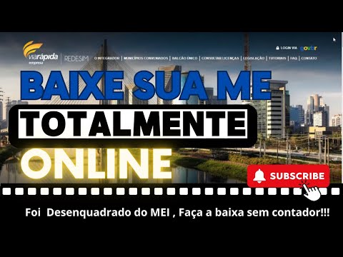 Baixa da ME Totalmente OnLine JUCESP! Fui desenquadrada do Mei , fiz baixa sem contador!