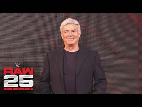 Former Raw General Managers assemble on the stage: Raw 25, Jan. 22, 2018