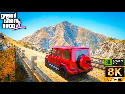 GTA VI ULTRA REALISTIC GRAPHICS [Mercedes-Benz G-Class G 63 AMG] RTX 4090Ti MAXED OUT!