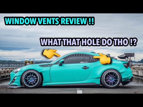 FRS|BRZ|86 WINDOW VENTS ! 🔥 Visual Autowerks Product REVIEW 🔥