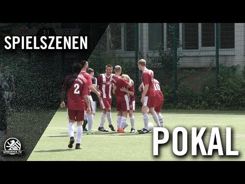 SC Berliner Amateure - SG Blankenburg (Qualifikation, Berliner Pokal der 1. Herren 2017/2018)