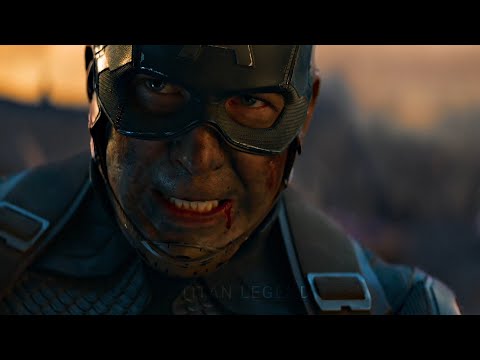 Captain America VS chitauri Army  Thanos 🔥⚡| TITAN LEGEND • Money Rain slowed and reverb
