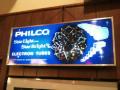 50's animated Philco sign Bing Crosby