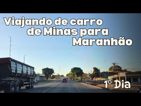 Viajando de Carro de Minas até Maranhão | 1° Dia de Conselheiro Lafaiete - Mg até Padre Bernado - Go