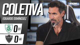 COLETIVA EDUARDO DOMÍNGUEZ | AO VIVO | América-MG x Atlético-MG - Mineiro 2026
