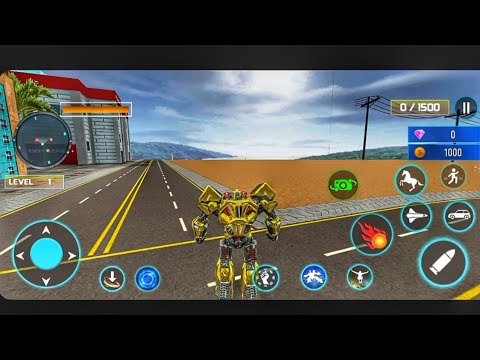 Horse Robot Car Game Robot War - Android Gameplay