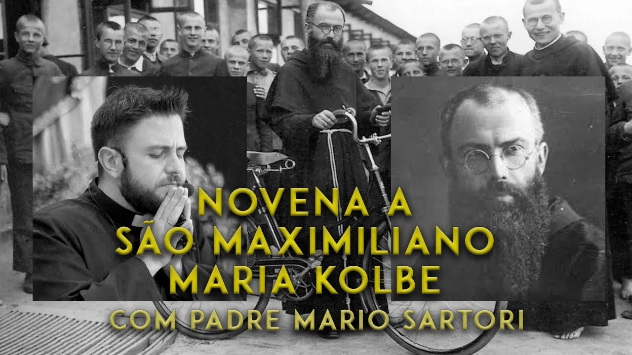 NOVENA A SÃO MAXIMILIANO MARIA KOLBE | 2º Dia com Padre Mario Sartori