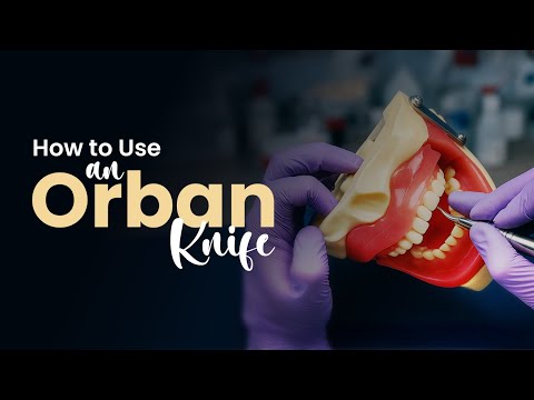 How to Use an Orban Knife for Gingival Surgery | Waldent Periodontal Knife Demo