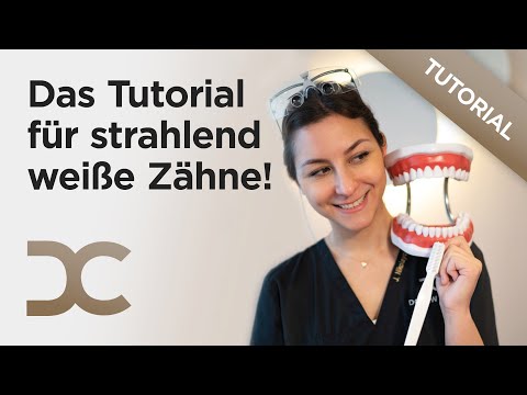 Richtig Zähne putzen: Zahnärztin zeigt Dir in 3 Minuten, worauf es ankommt - Dorow Clinic Tutorial