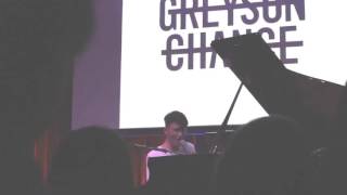 More Than Me - Greyson Chance Live in San Francisco