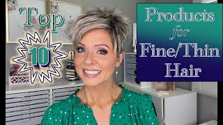 Top 10 Products for Fine/Thin Hair