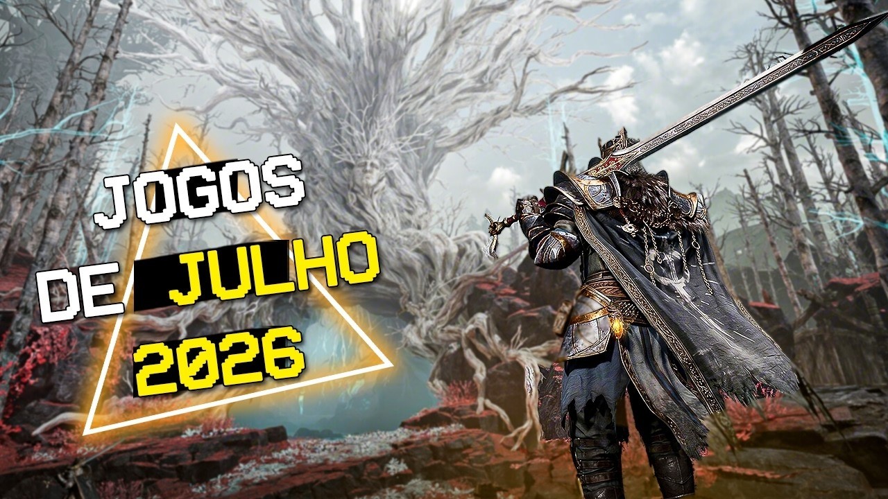 Top 15 JOGOS que chegam AGORA em JULHO de 2026! (PS5, XBOX, PC e SWITCH 2)