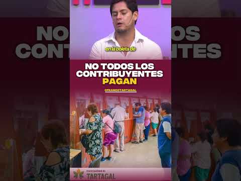 No todos los contribuyentes PAGAN la Tasa retributivas de servicios #salta #Tartagal #tartagalsalta
