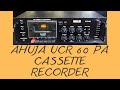 Ahuja UCR 60 PA Cassette Recorder