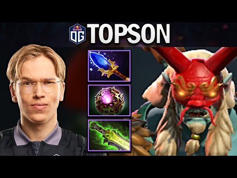 OG.TOPSON GRIMSTROKE WITH AGHANIMS-OCTARINE - DOTA 2 7.28 GAMEPLAY
