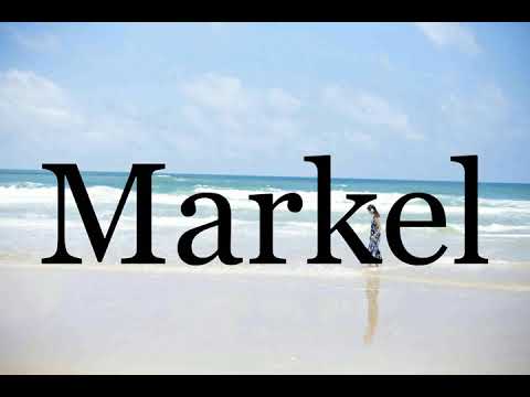 How To Pronounce Markel🌈🌈🌈🌈🌈🌈Pronunciation Of Markel