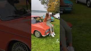 Dancing car with lady#sexylady#tiktok#shorts#taniaha