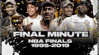 The Last Minute of the Last 25 NBA Finals (1995-2019)