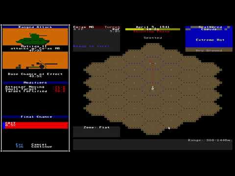 Armoured Commander II Gameplay - German Campaign - Afrika Korps - Matilda II