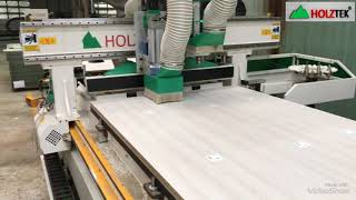 CNC NESTING HOLZTEK | QUY TRÌNH SẢN XUẤT VÁN TỰ ĐỘNG KÉP KÍN