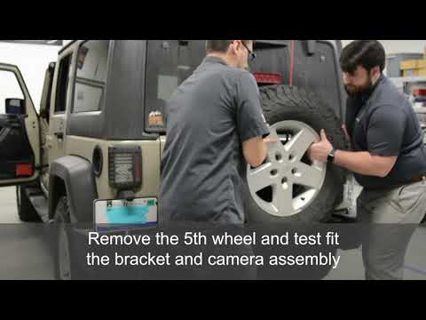 FullVUE ™ Rear Camera Mirror INSTALLATION GUIDE for Jeep Wrangler JK (FVMR-8866)