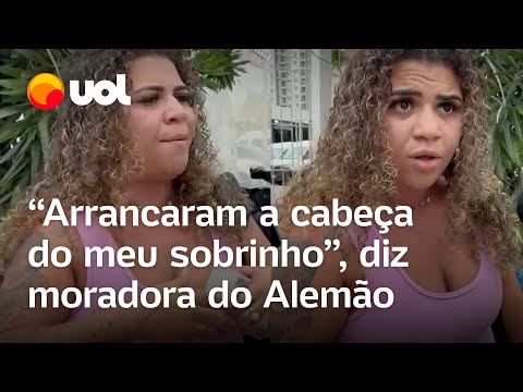 Complexo do Alemão: Resident recounts finding her 19-year-old nephew decapitated after an operation.