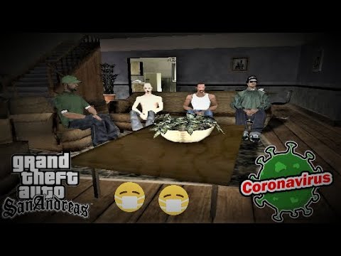 CJ pasa la cuarentena con sus amigos - GTA San Andreas Loquendo