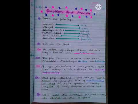 Class 7 ch. 4 history (s.s.t) notes + important terms + question answer