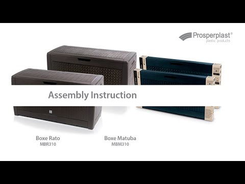 Миниатюра изображения товара Сундук уличный Prosperplast Boxe rato MBR310-440U (умбра)