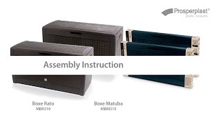 Prosperplast Zahradní box BOXE MATUBA umbra 119cm - 310L