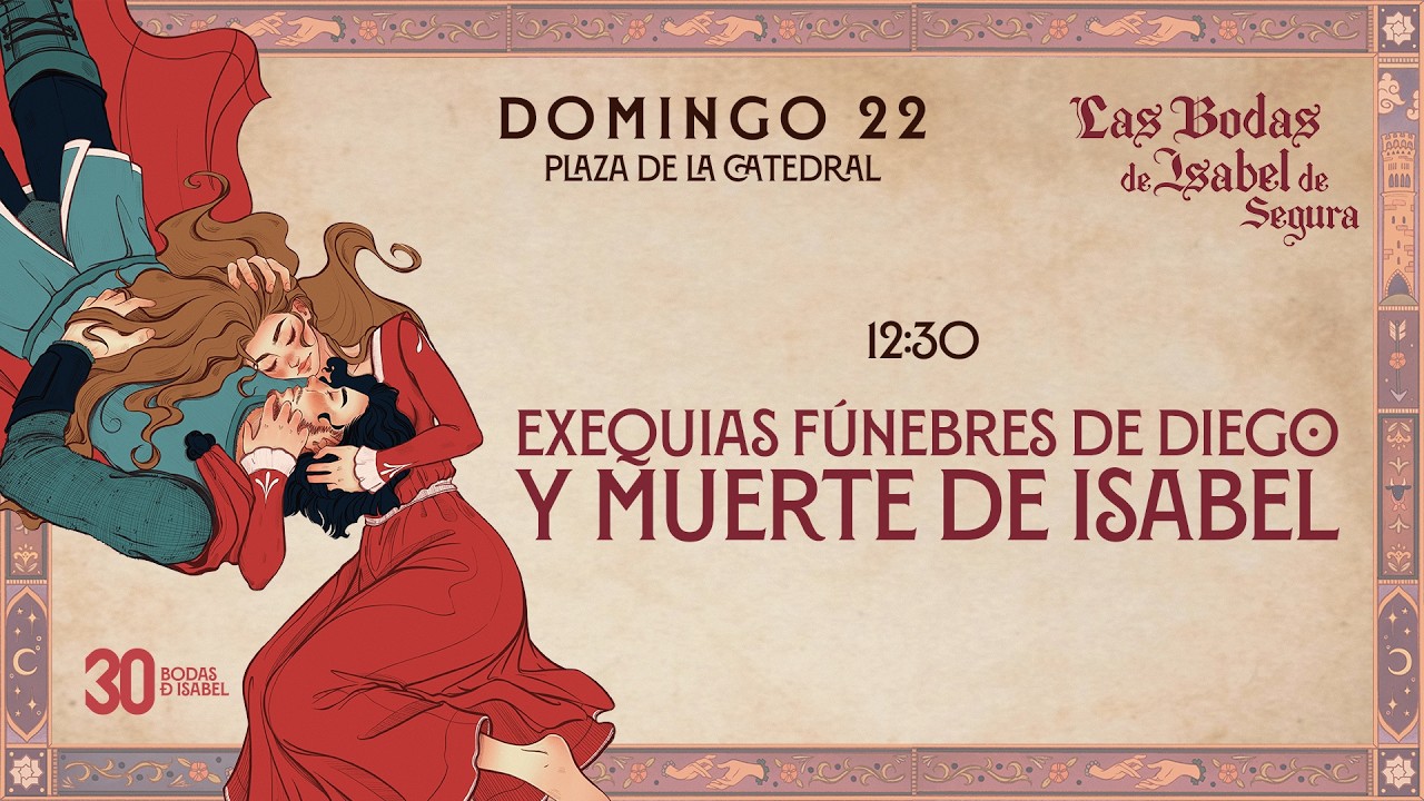 EXEQUIAS FÚNEBRES DE DIEGO Y MUERTE DE ISABEL