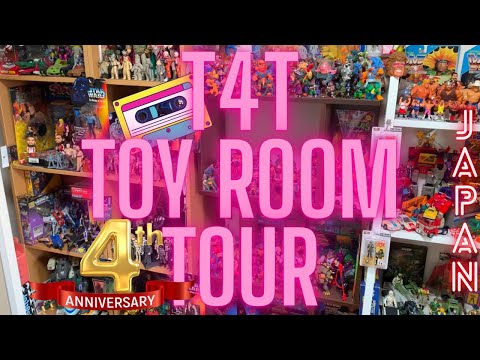 Vintage Toy Collection Room Tour Japan! T4T turns 4 🥳🇯🇵🚂🪀🧸🏯