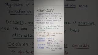 DECISION Making - Meaning & Stages involved in Decision Making.#publicadministration
