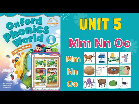 [S-English]. Unit 5 Mm Nn Oo. Oxford Phonics World 1.