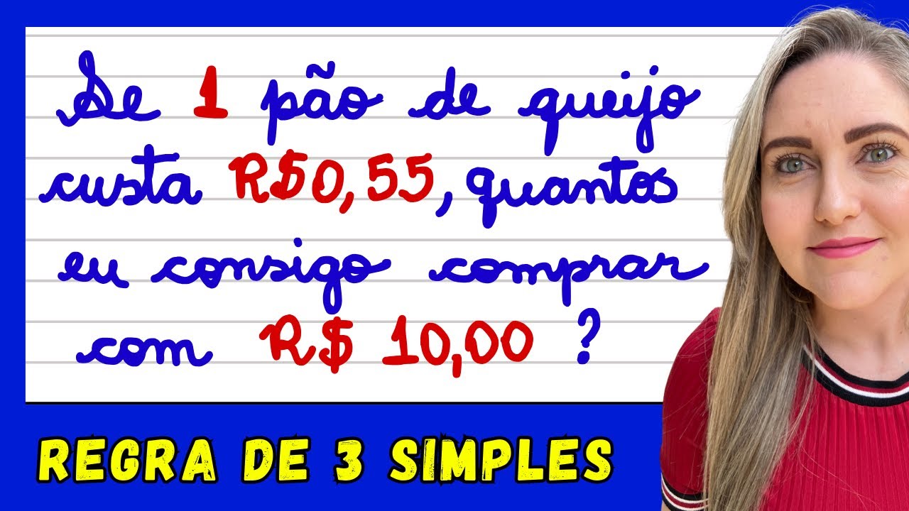 COMO RESOLVER PROBLEMA COM REGRA DE 3!! EXPLICAÇÃO DO CONTEÚDO, REGRA DE TRÊS SIMPLES!