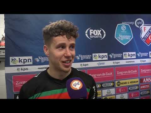 NEC komt op de valreep weg met een zege tegen Jong Utrecht