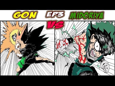 Midorya VS Gon PART 3 ( Motion-manga )